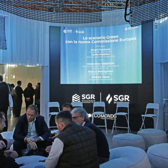 Ecomondo 2024 – Convegno Vertical SGR: Lo scenario Green con la nuova Commissione Europea