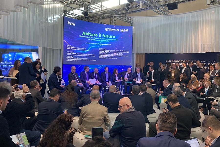 Ecomondo 2025 – Convegno Vertical SGR: “Abitare il futuro”